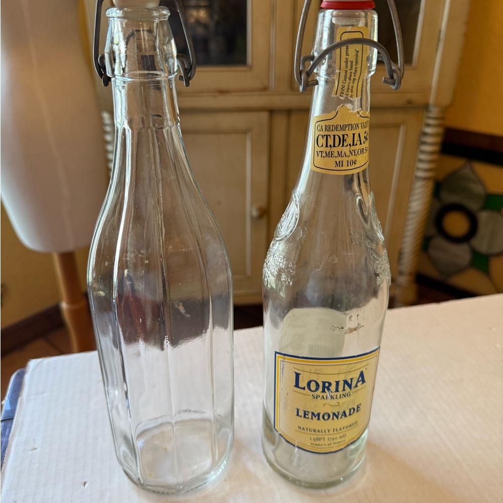 Glass bottles